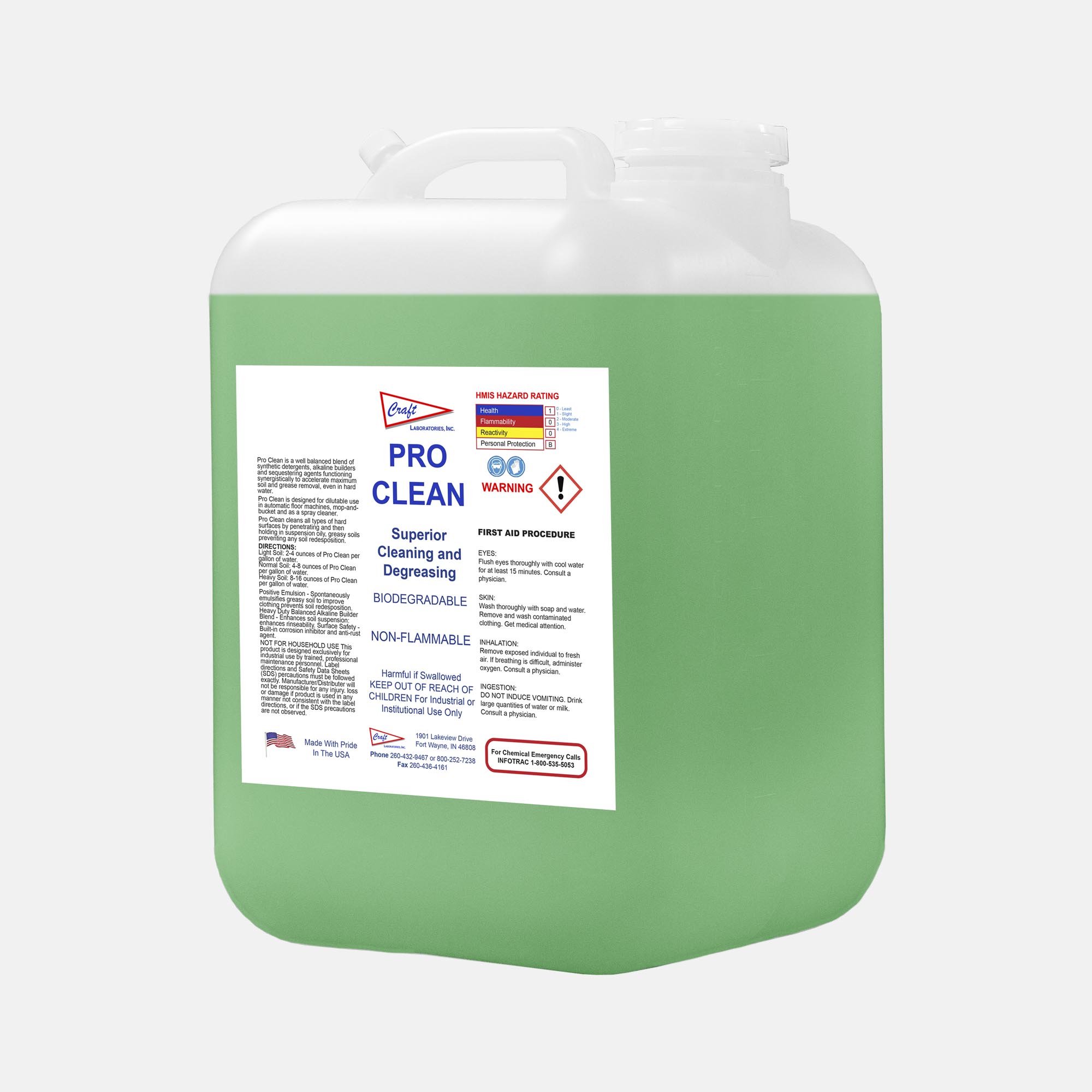 Cs Pro Clean Pro Clean - Craft Laboratories
